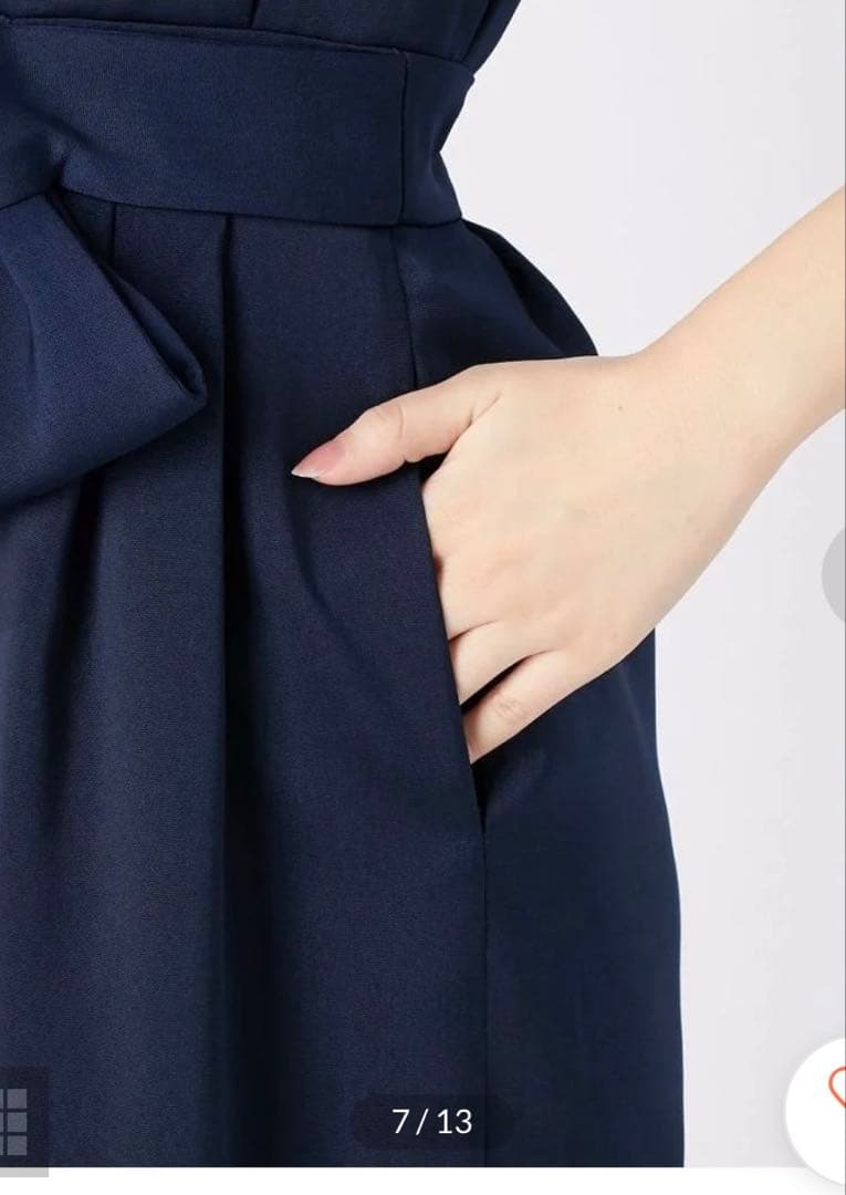 【美品】 ラグナムーン　ハイウエストワイドパンツドレス（黒）セット　S