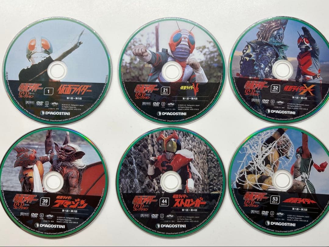 仮面ライダーDVD コレクションその他