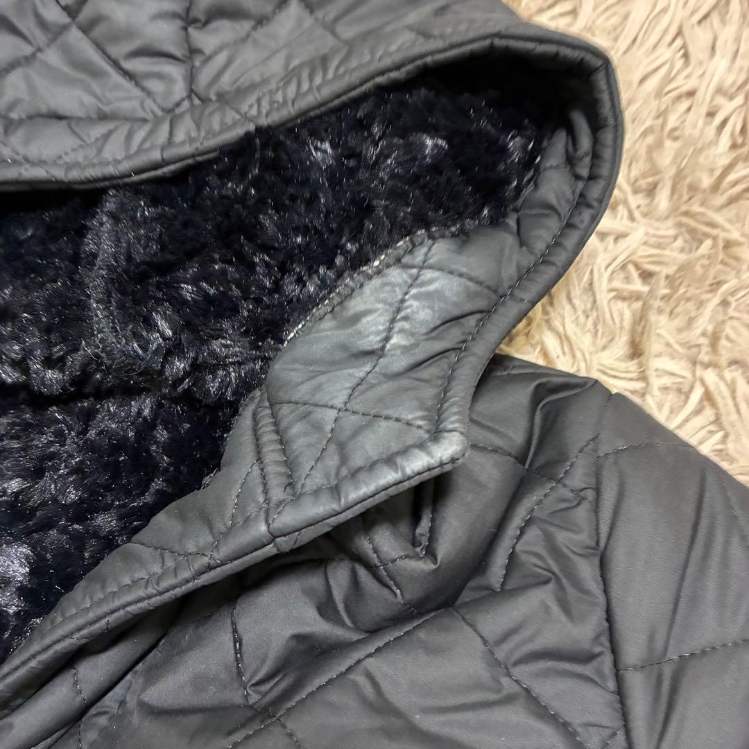 【最上級】マッキントッシュ スコットランド 英国製 キルティング ボア コート