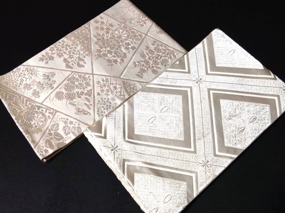 B176★刺繍等高級袋帯12本まとめ売り★着用/着物/付下げ訪問着等/リメイク★