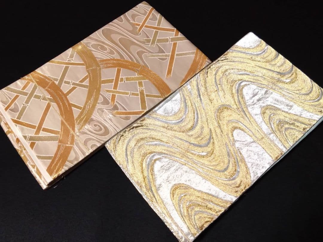 B176★刺繍等高級袋帯12本まとめ売り★着用/着物/付下げ訪問着等/リメイク★