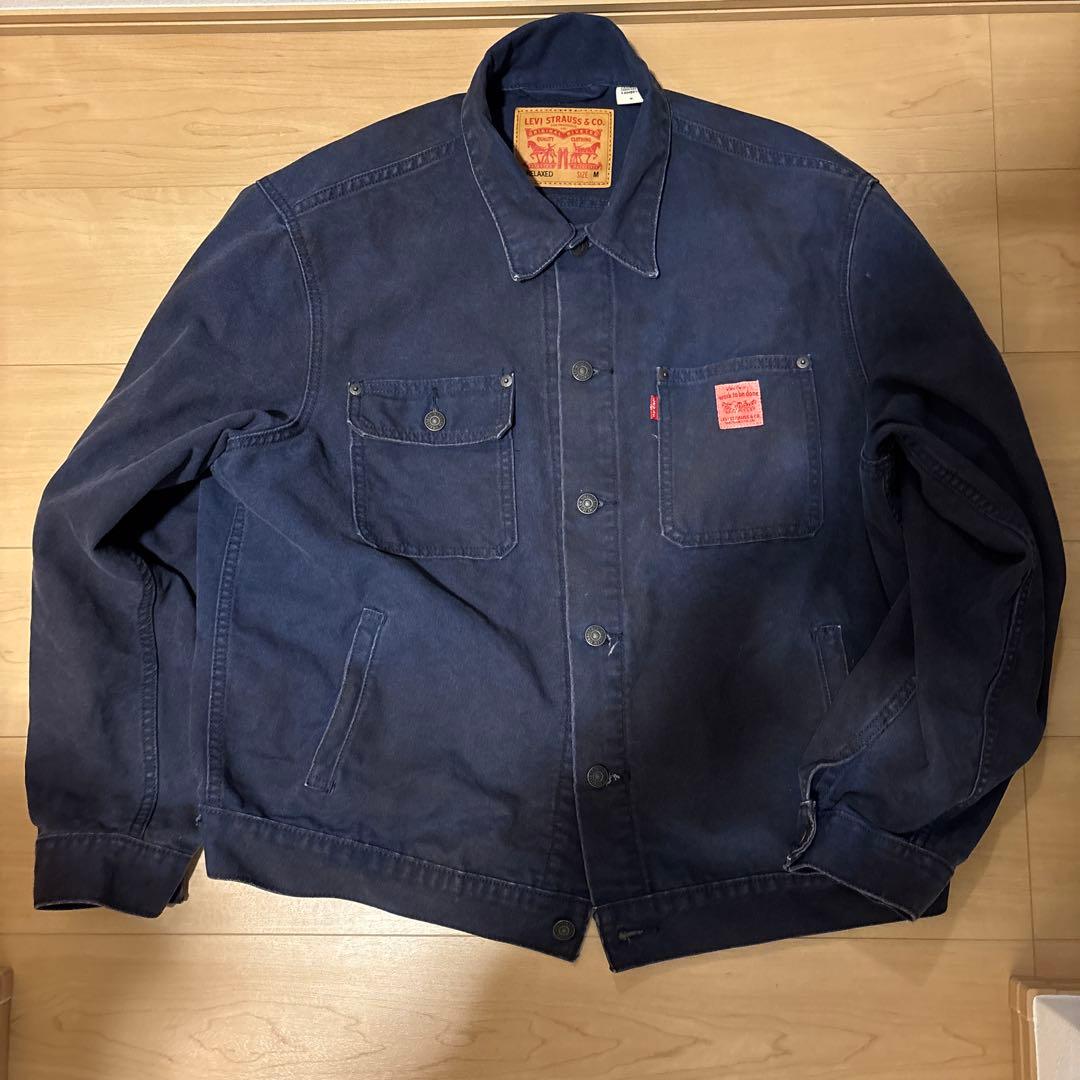 リーバイス トラッカージャケット oasis ノエル・ギャラガー着用品 Mサイズ