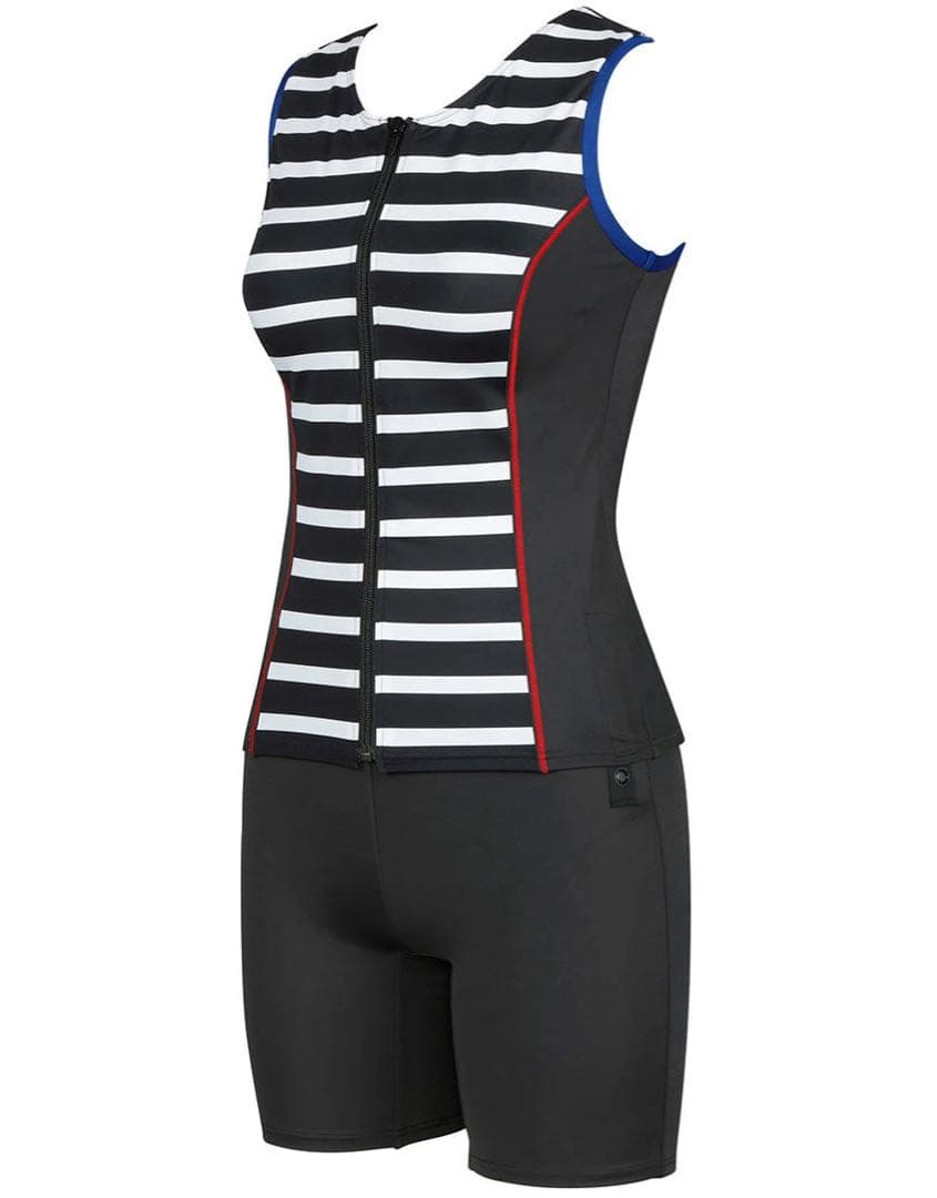 ワコールフィットネス水着(上下)15L &スイムキャップ　未使用