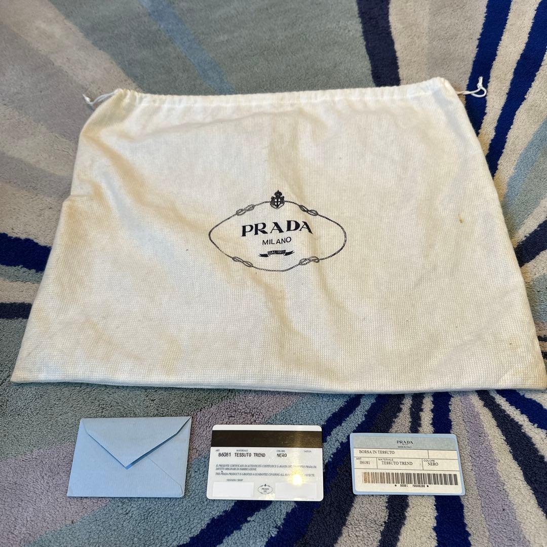 ☆プラダ☆PRADA ショルダーバッグ トートバッグ TESSUTO TREND