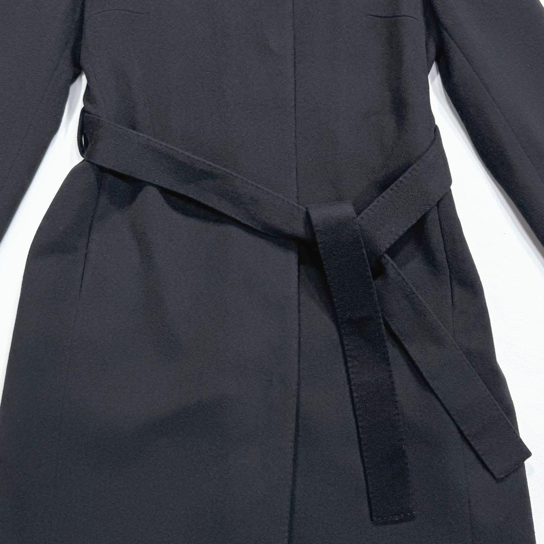 【近年モデル】トゥモローランドコレクション ノーカラーコート カシミヤ100％