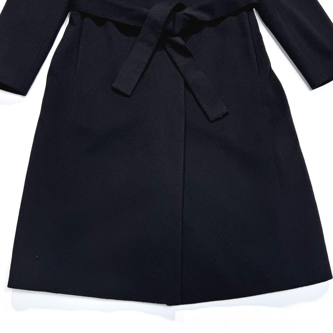 【近年モデル】トゥモローランドコレクション ノーカラーコート カシミヤ100％