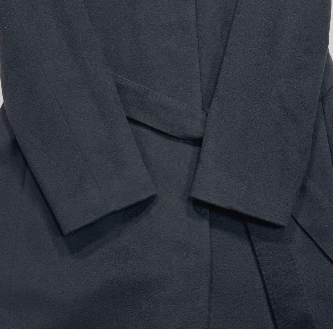 【近年モデル】トゥモローランドコレクション ノーカラーコート カシミヤ100％