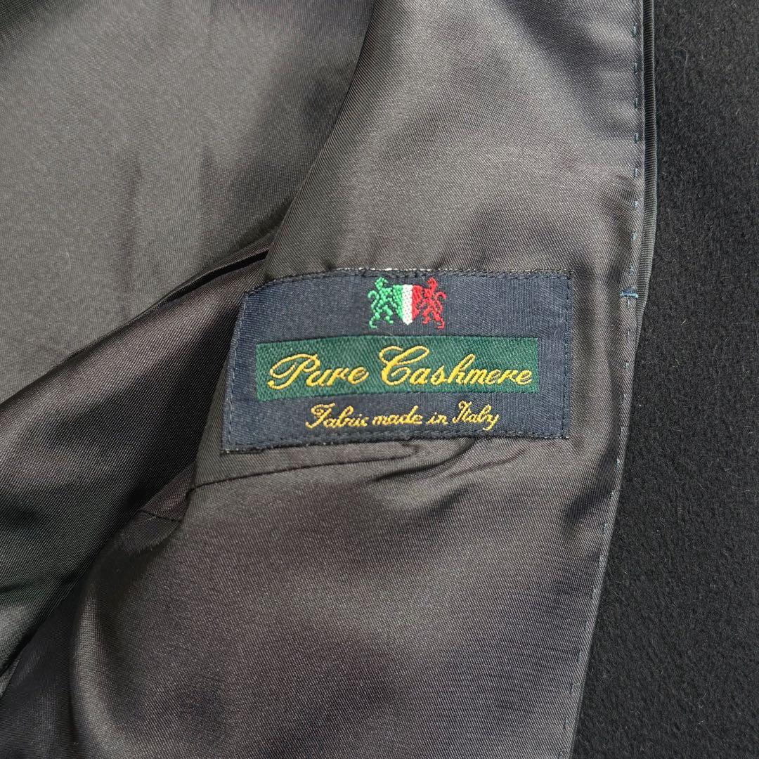 【近年モデル】トゥモローランドコレクション ノーカラーコート カシミヤ100％