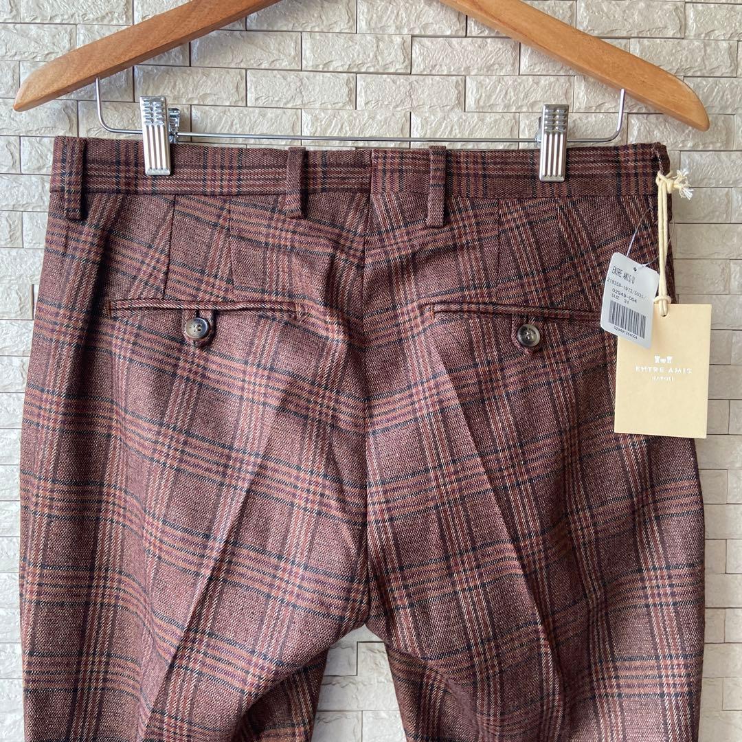 タグ付新品未使用　ENTRE AMISアントレアミ　スラックス　ジャケパン　秋冬