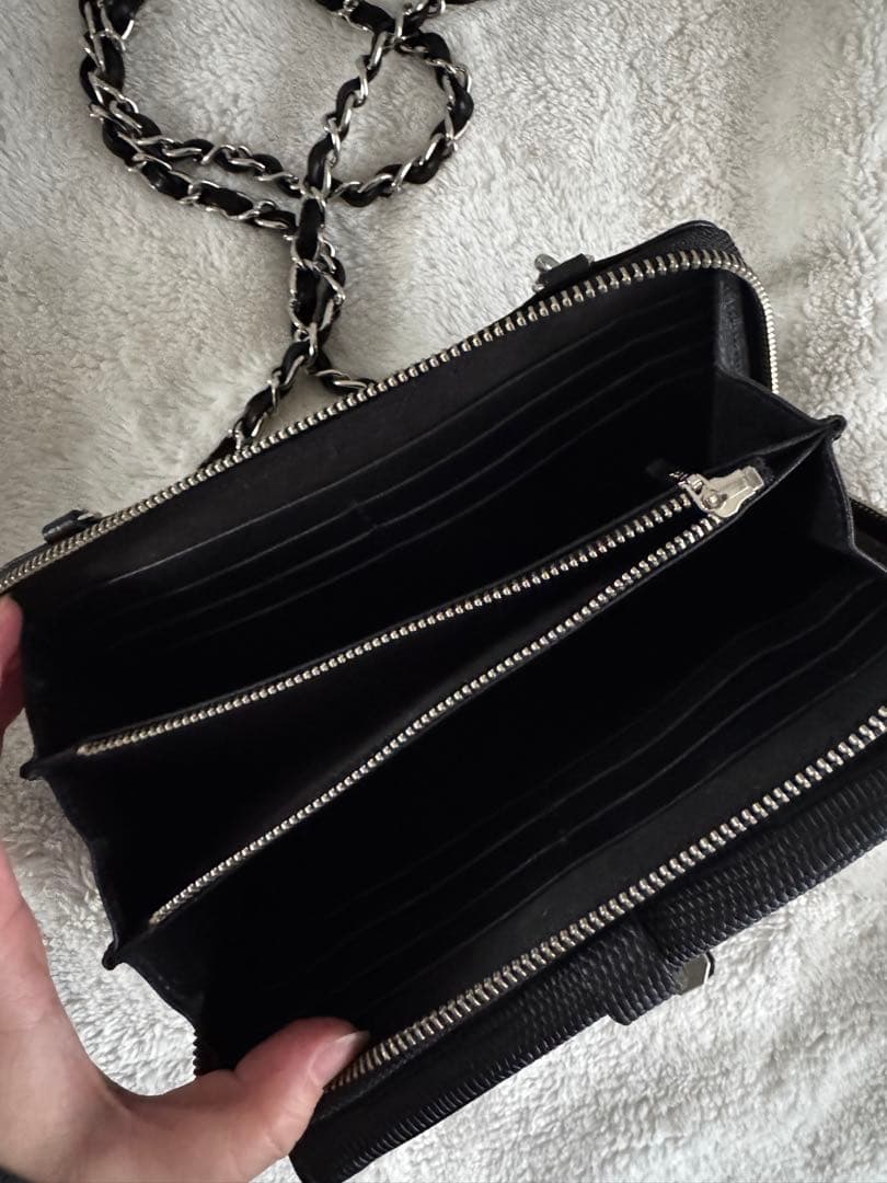 M.U.L. ブラックショルダーウォレット