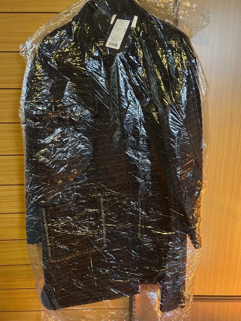 m*）様 ボーダーズアットバルコニー コート　38 ネイビー新品