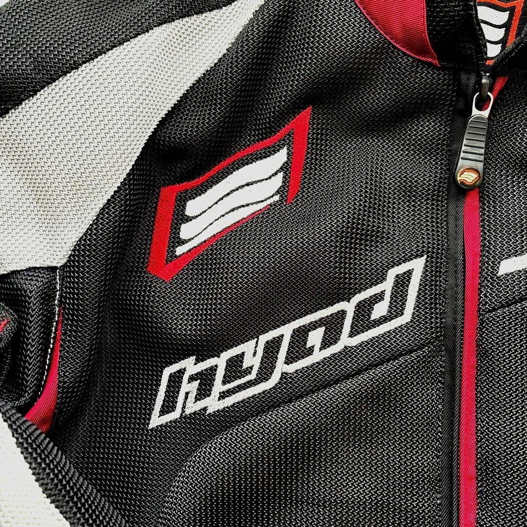 HYOD メッシュジャケット メンズLサイズ ブラック/レッド