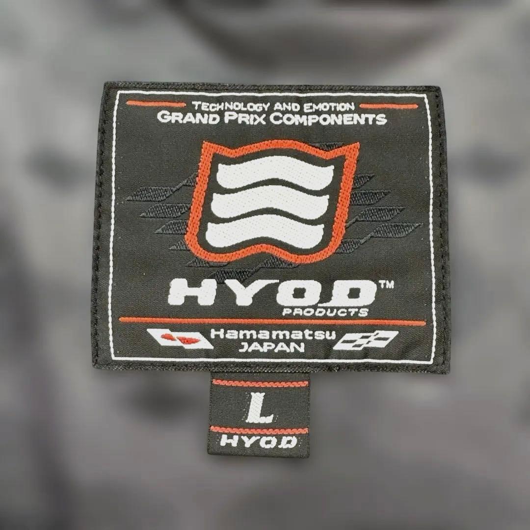 HYOD メッシュジャケット メンズLサイズ ブラック/レッド