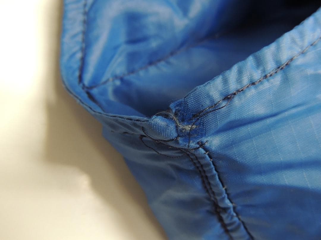 70S VINTAGE L.L.Bean筆記体タグ フルスナップ ダウンベスト