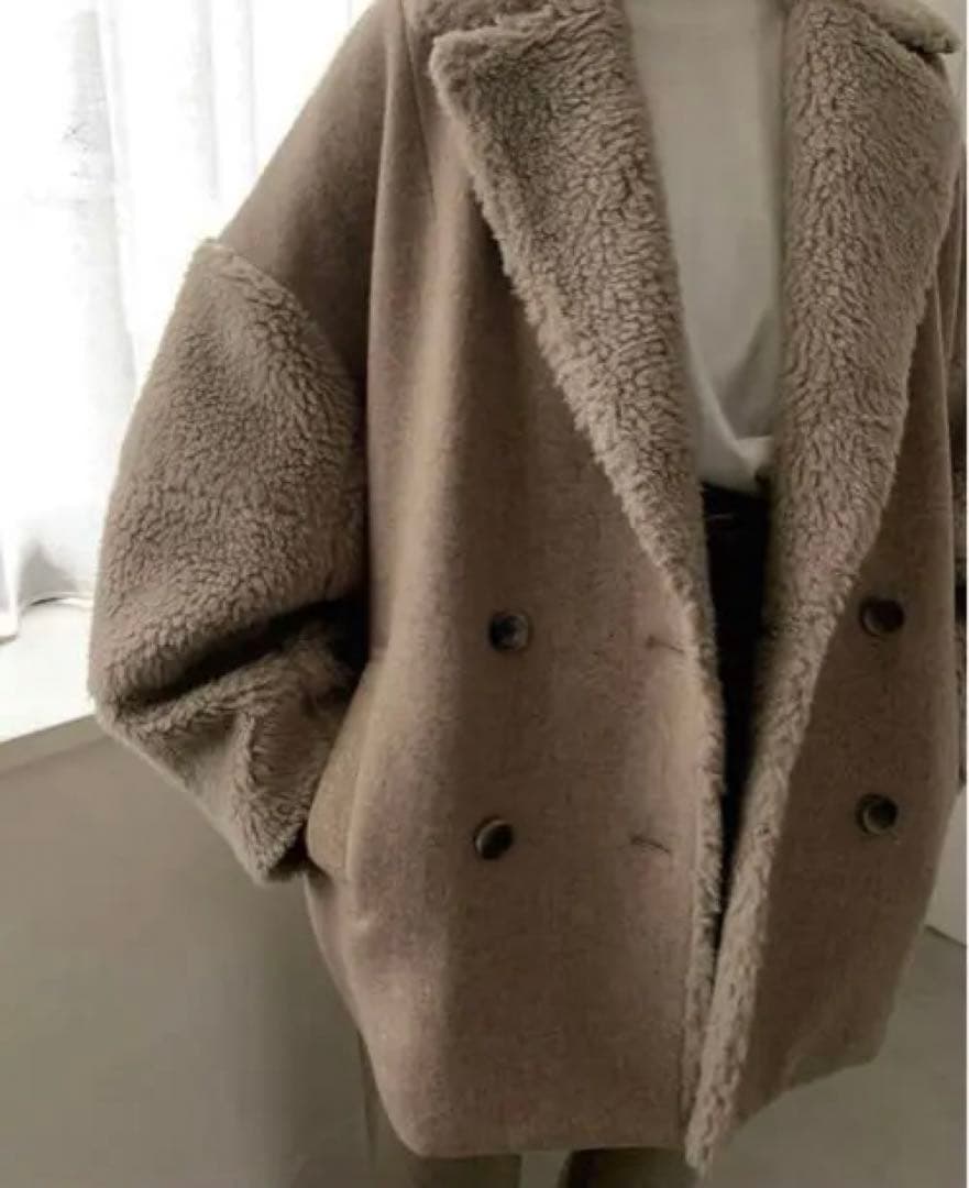 ジャケット・アウター CLANE/BOA COMBINATION COCOON P COAT