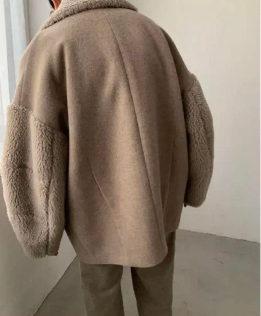 ジャケット・アウター CLANE/BOA COMBINATION COCOON P COAT