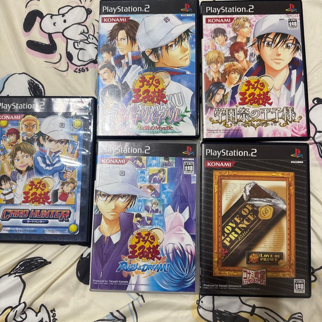 テニスの王子様　ゲームソフト　まとめ売り　DS PS2　8本セット
