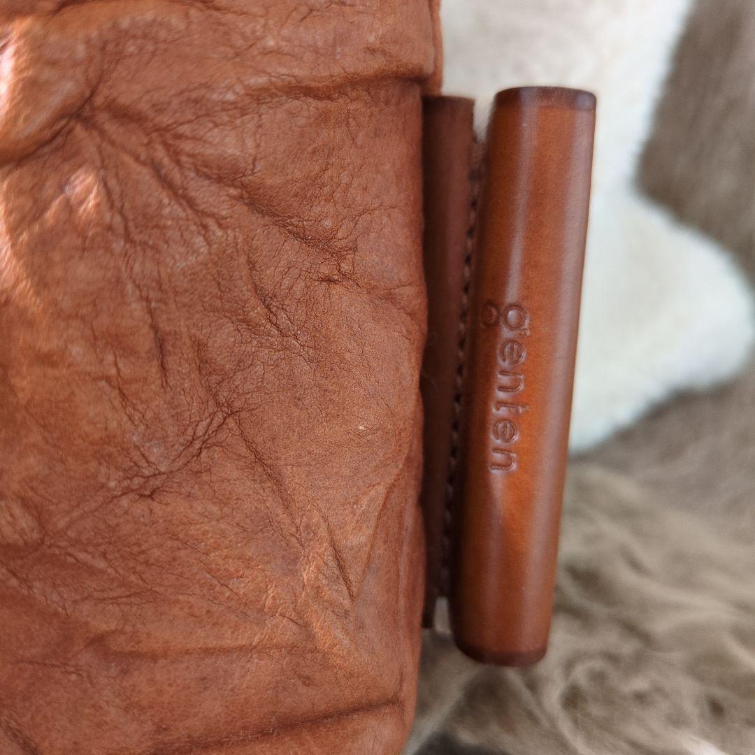 美品✨genten レザーショルダーバッグ 2way