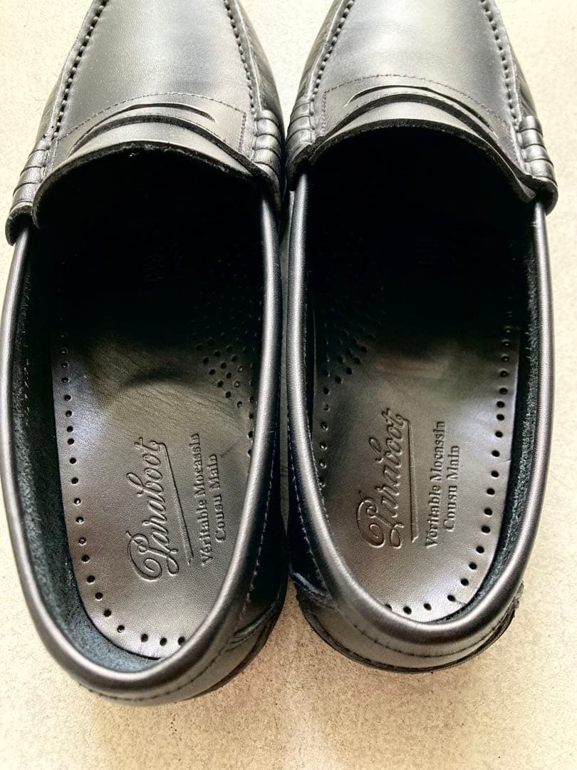 美品】パラブーツ/CORAUX/MARINEコロー