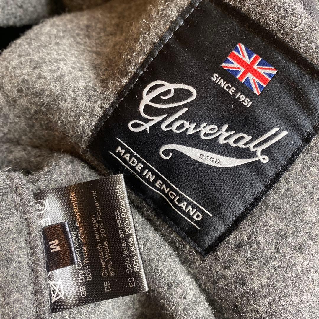 Gloverall ウールスモック ショートフーデッドコート
