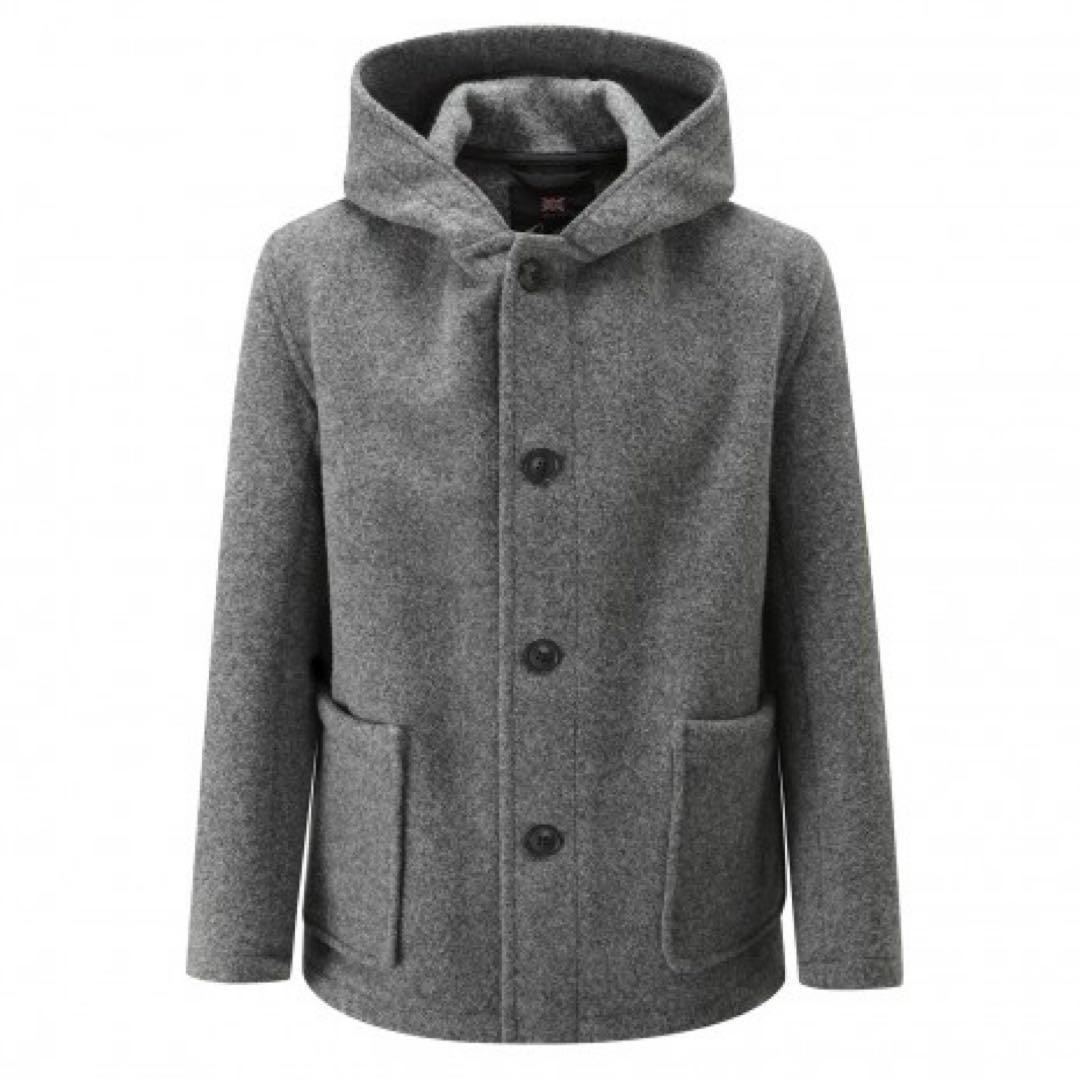 Gloverall ウールスモック ショートフーデッドコート