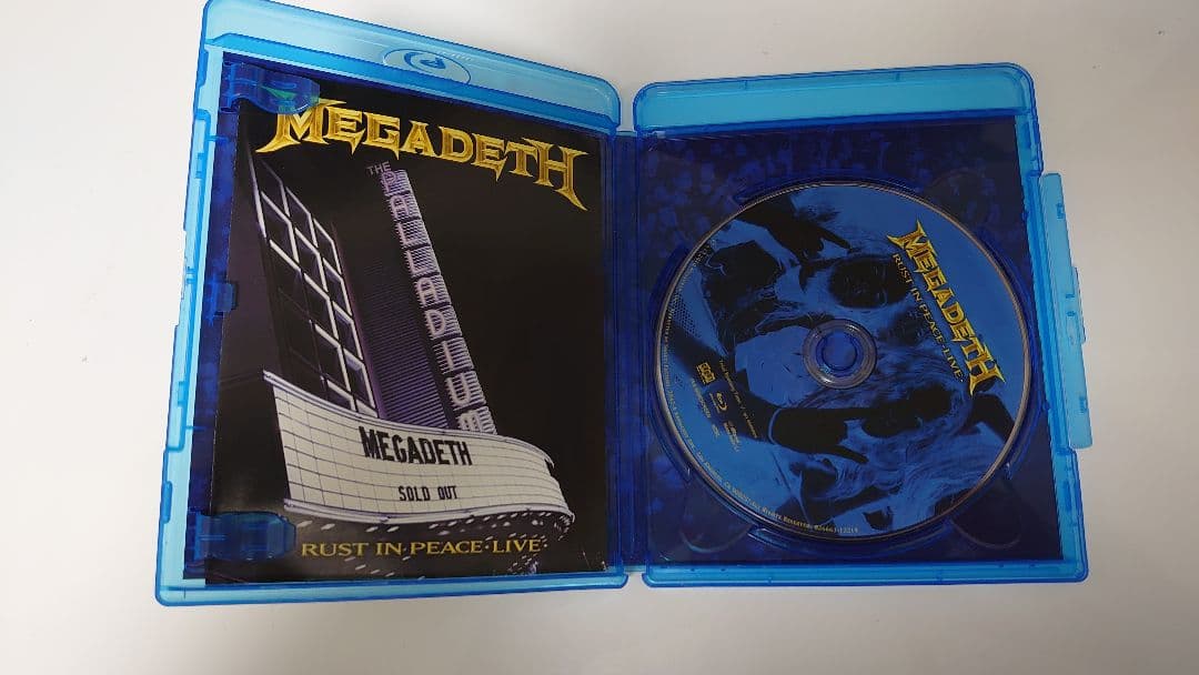 【Blu-ray】Megadeth Rust in Peace Live