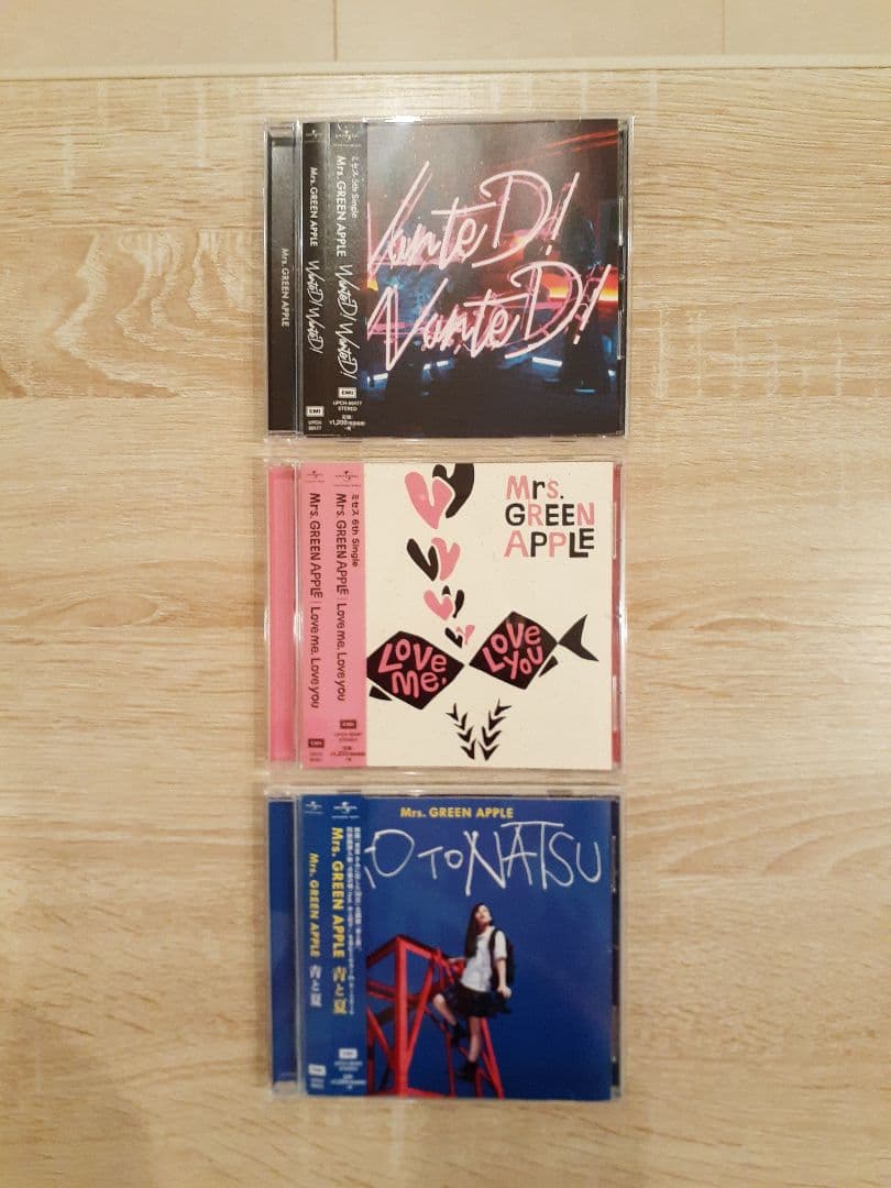 Mrs.GREEN APPLE　CDまとめ売り