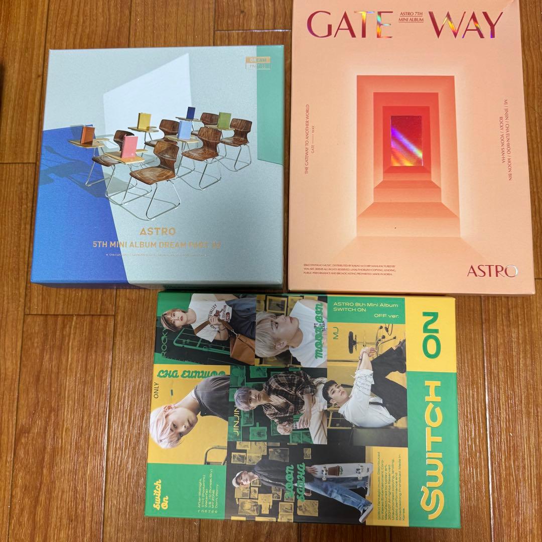 ASTRO DVD Blu-ray アルバム　CD トレカセット