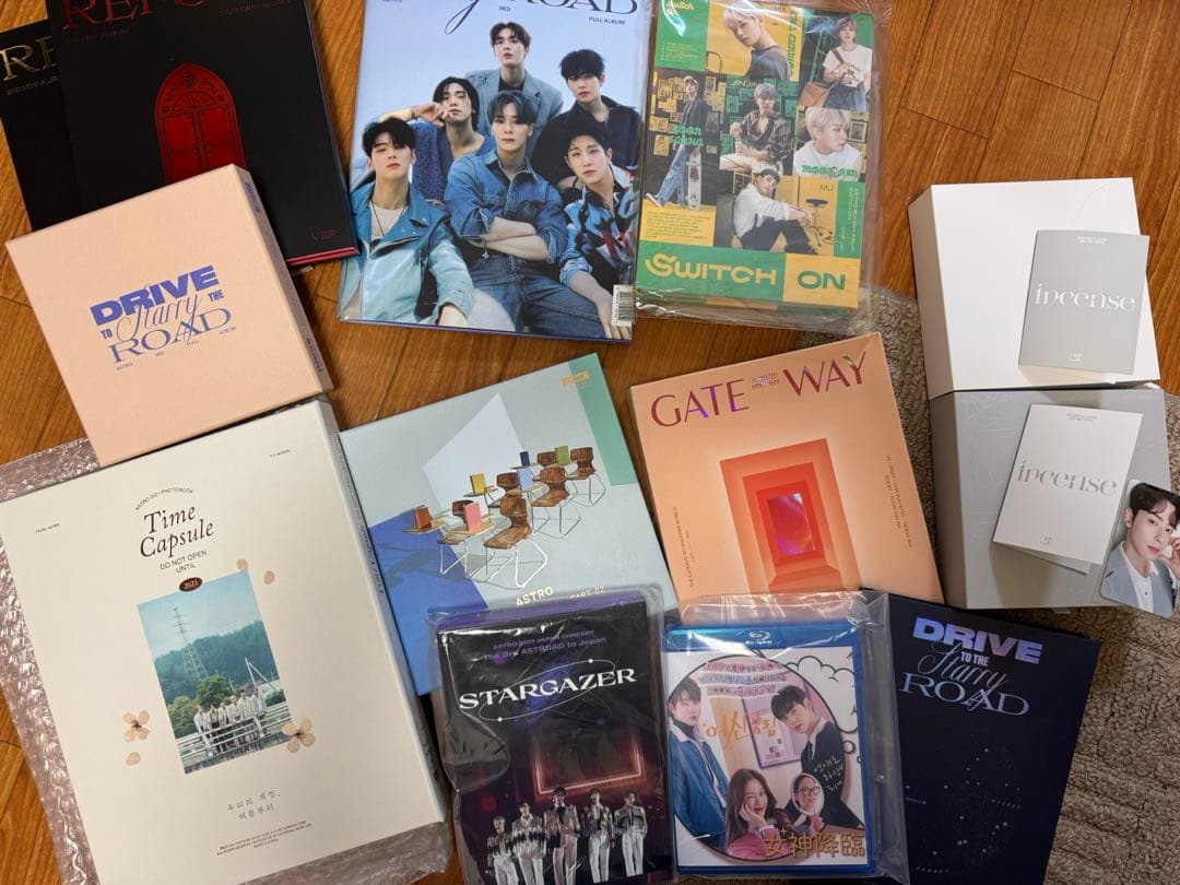 ASTRO DVD Blu-ray アルバム　CD トレカセット