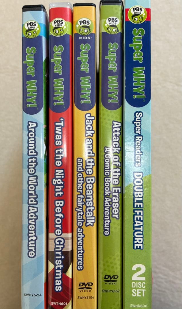 Super Why! DVD Collection 6枚セット