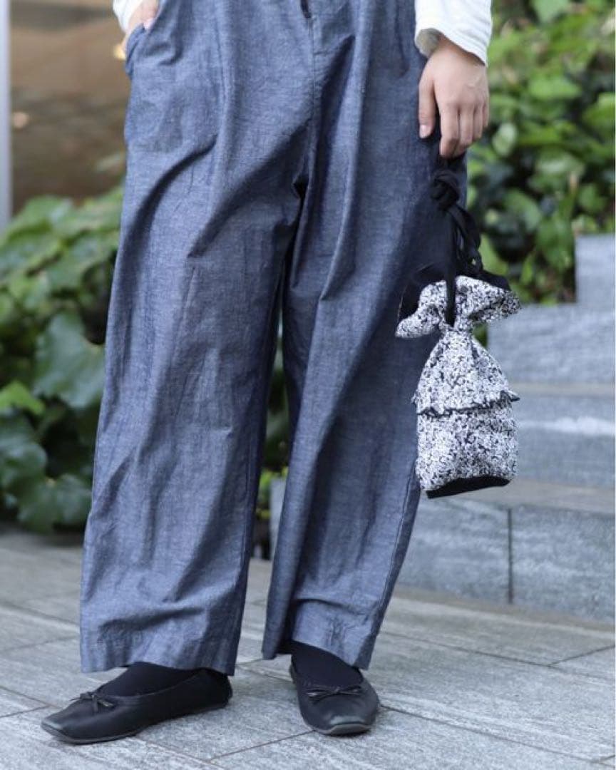 ゆかまま◡̈nest robe |UpcycleLinoダンガリーサロペット