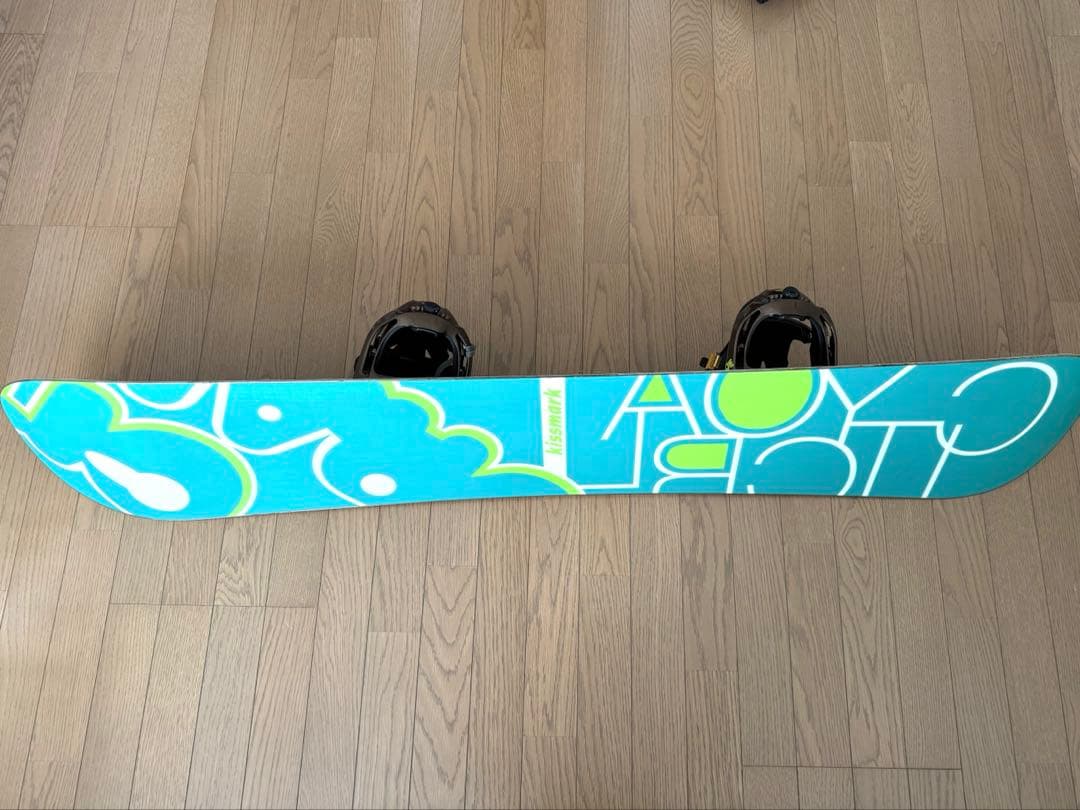 kissmarkボード,ビンディング,カバー2種類,ワックスのおまけ付き！