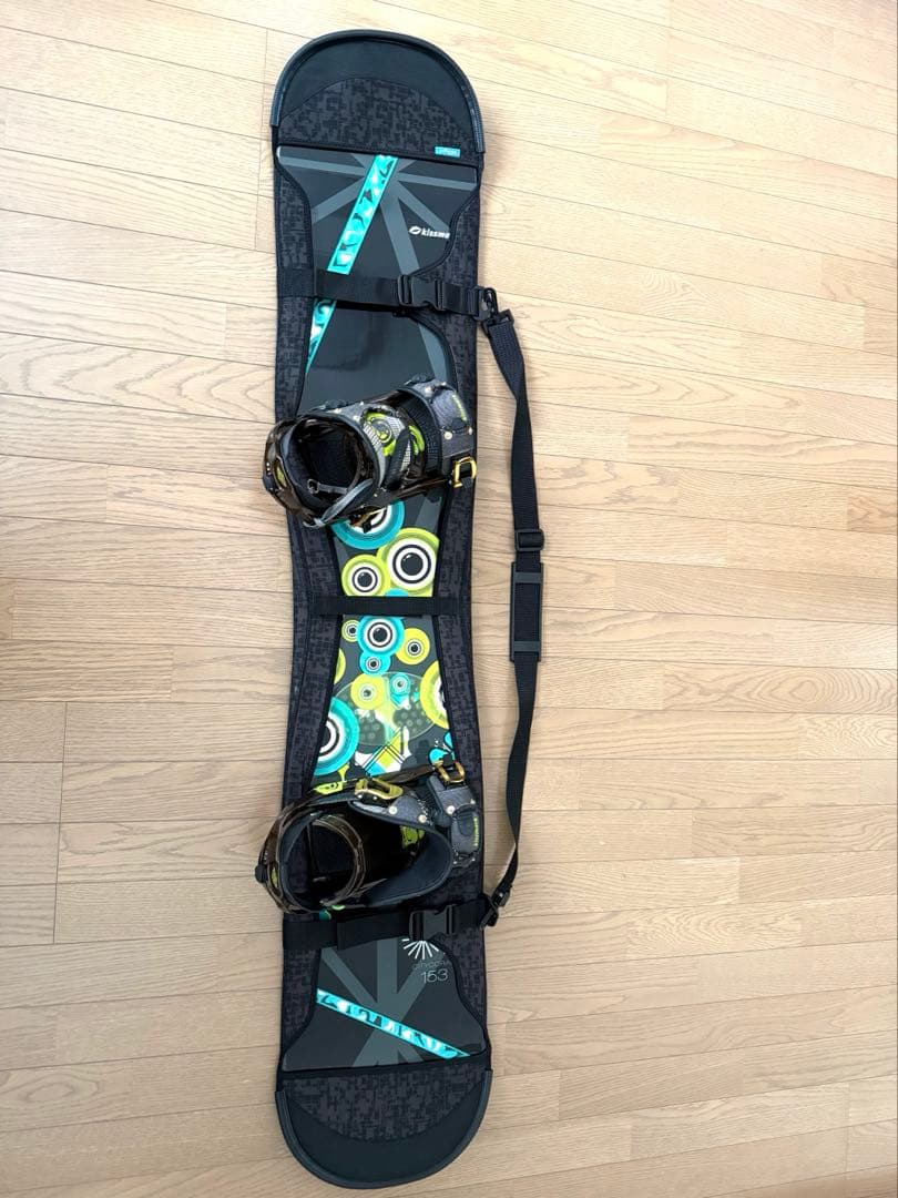 kissmarkボード,ビンディング,カバー2種類,ワックスのおまけ付き！