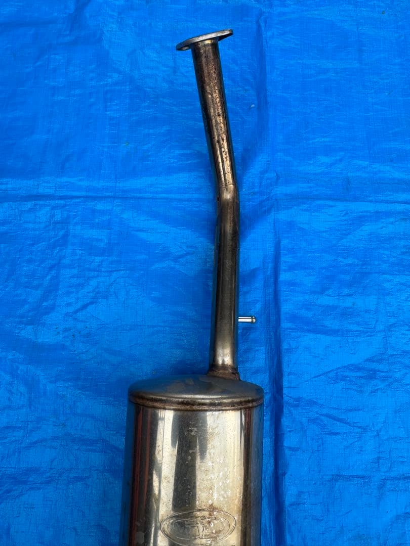 プリウス ZVW30 ガナドール ステンレススチール ダブルテールパイプマフラー