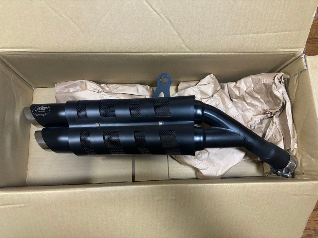 レブル250用マフラーgemspeed製2022年式対応