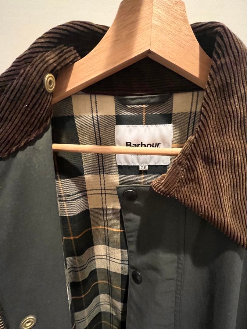 journal standard別注barbourロングコート 38