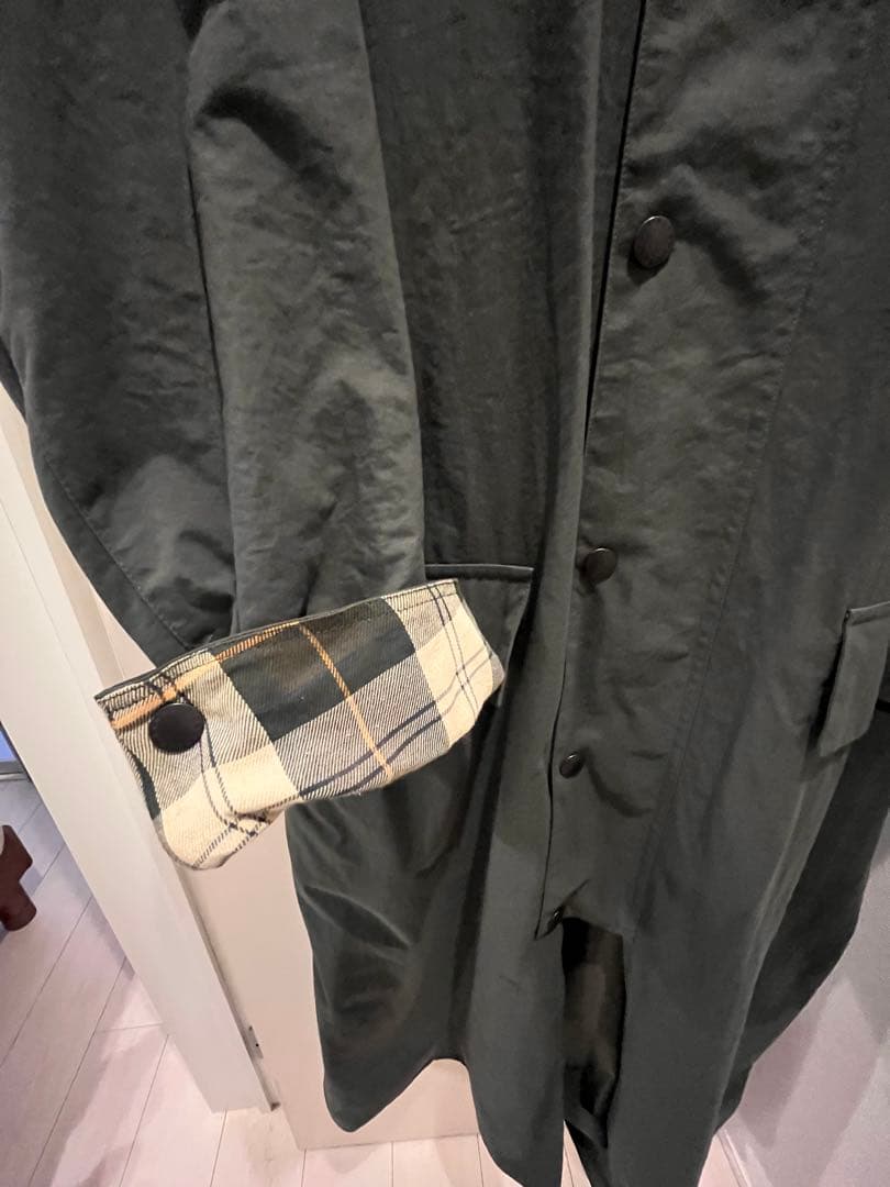 journal standard別注barbourロングコート 38