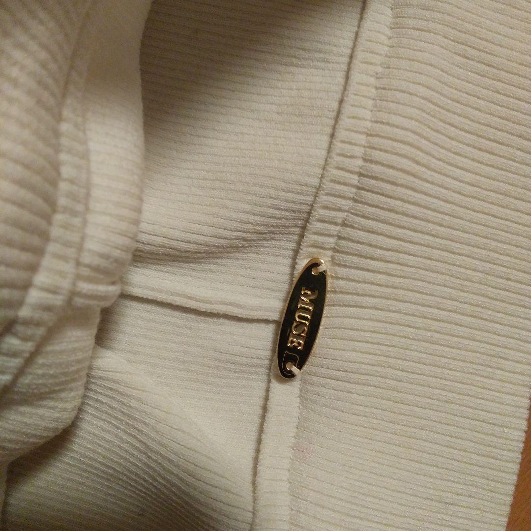 タイムセール⭐美品ドゥーズィエムクラス　GLASSY RIB パンツ　ナチュラル