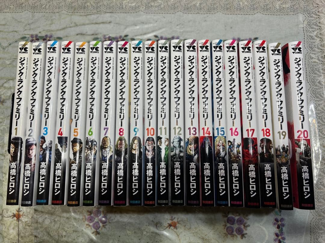 ジャンク　ランク　ファミリー 全20巻セット