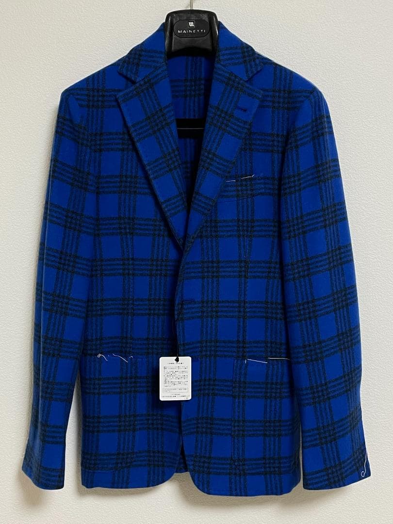 Sartorio サルトリオ 新品 未使用 チェック ジャケット 446 秋冬