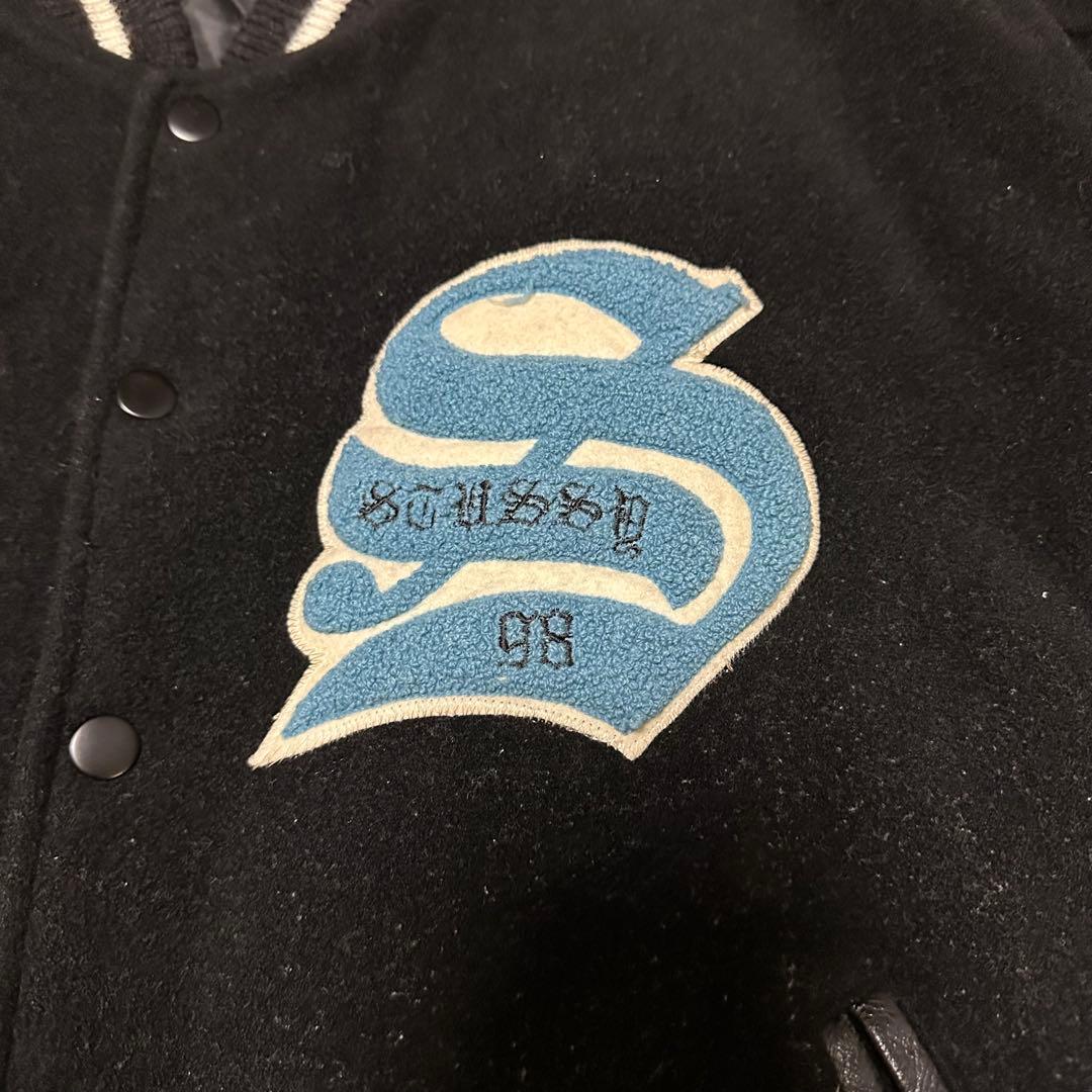 OLD STUSSY 90s BIG4 スタジャン M 1998s USA製