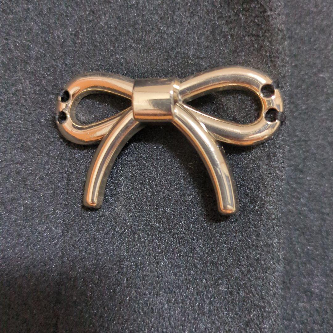 ファー付き黒コ一ト