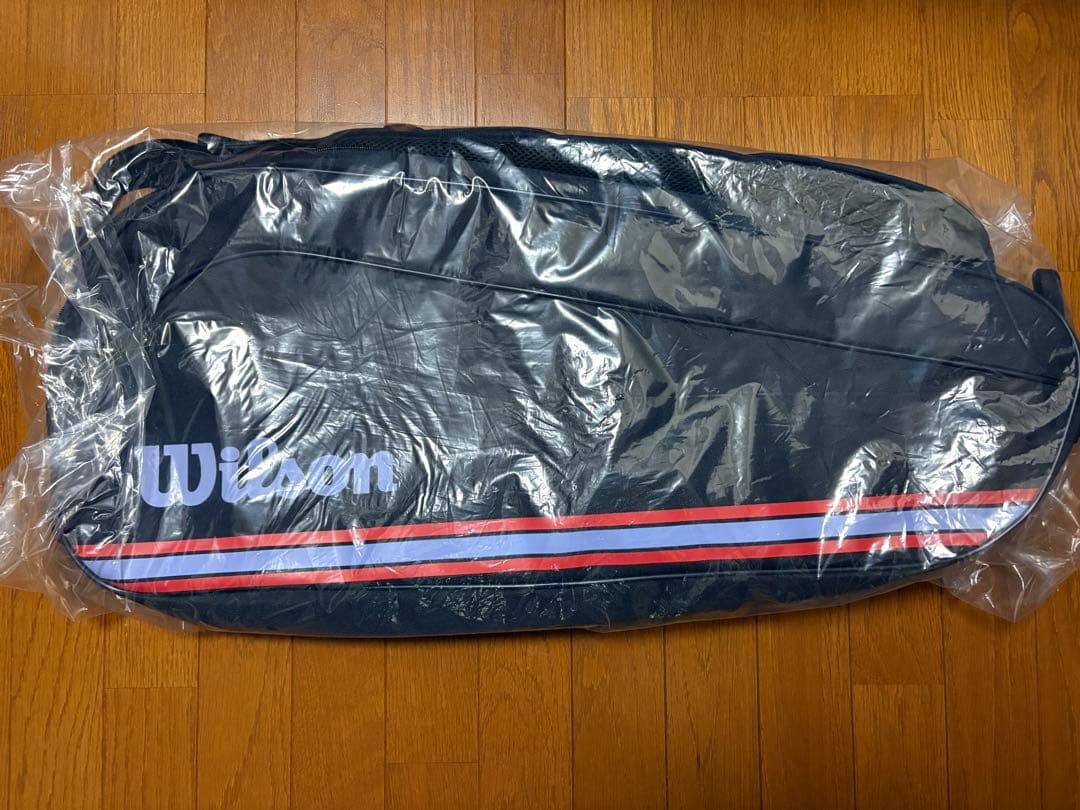 Wilson バドミントンバッグ ネイビー/ピンク