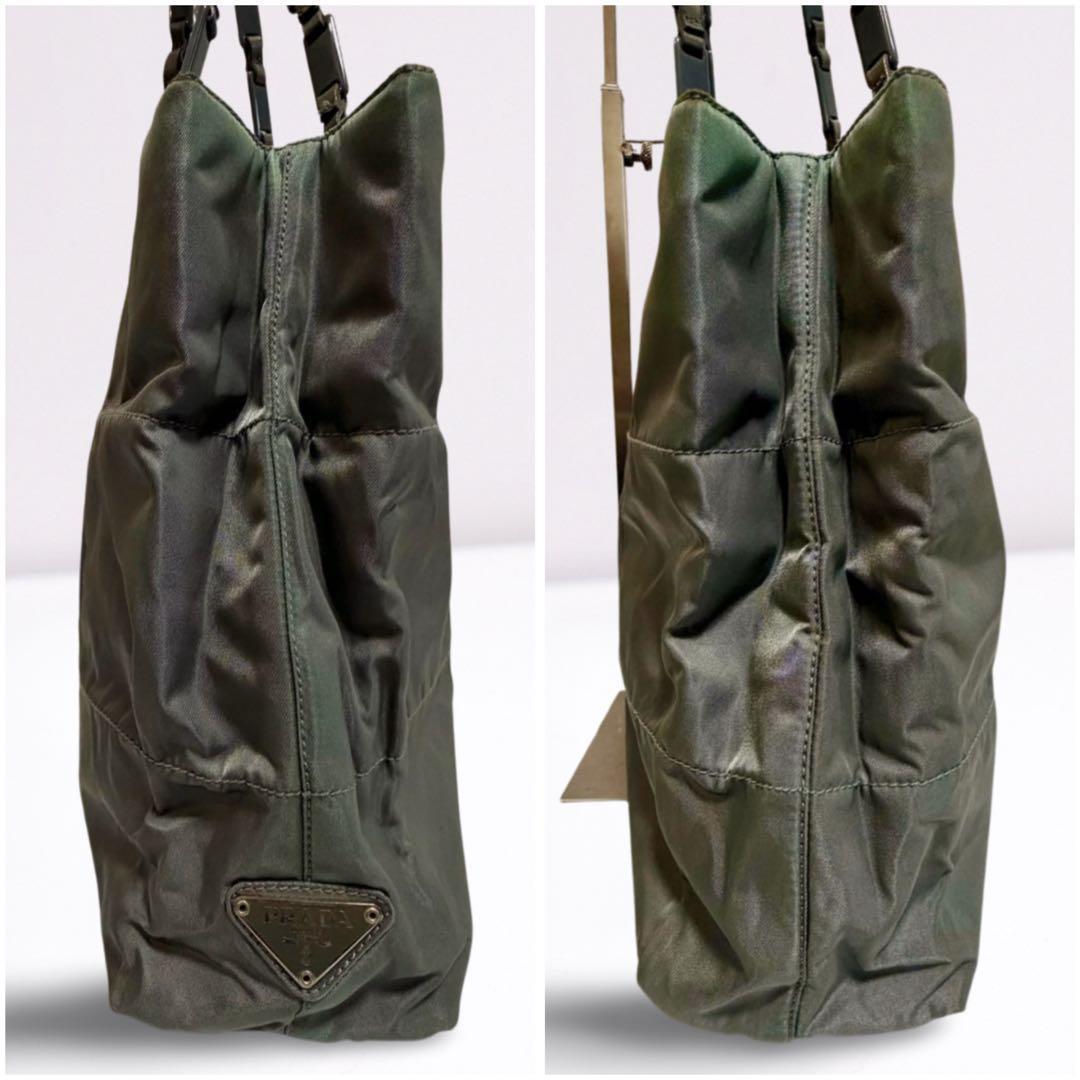 【正規品】プラダ PRADA ギャラカード トートバッグ ナイロン キルティング