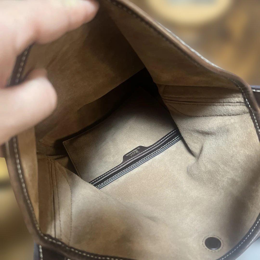 POLO RALPH LAUREN ヘリンボーン ミディアム バケット バッグ