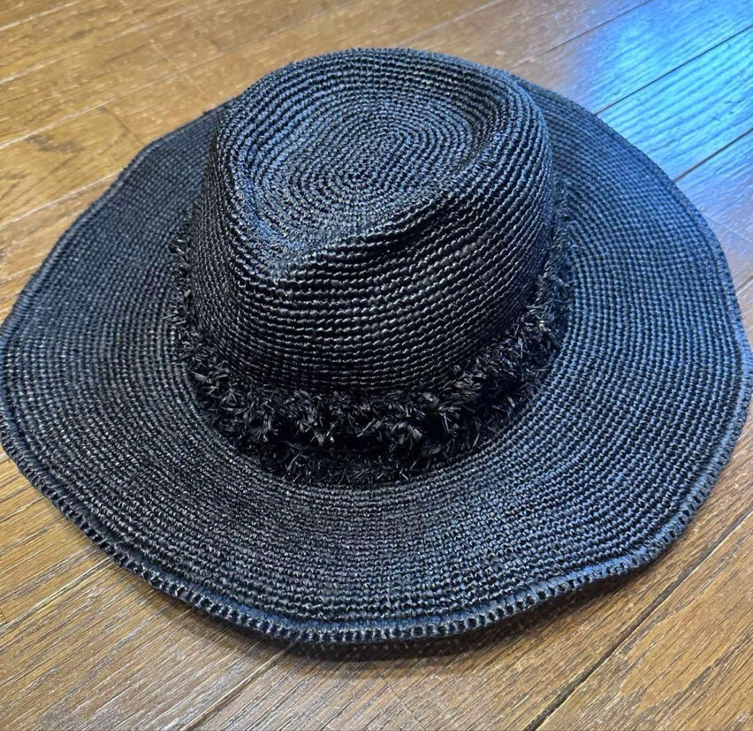 【専用　他者購入不可】新品ヘレンカミンスキー　パームデザートワイドブリムフェドラ