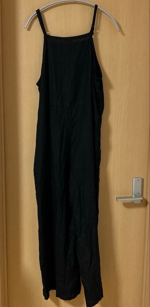 fog linen work マリ サロペット ブラック 2025 夏　美品