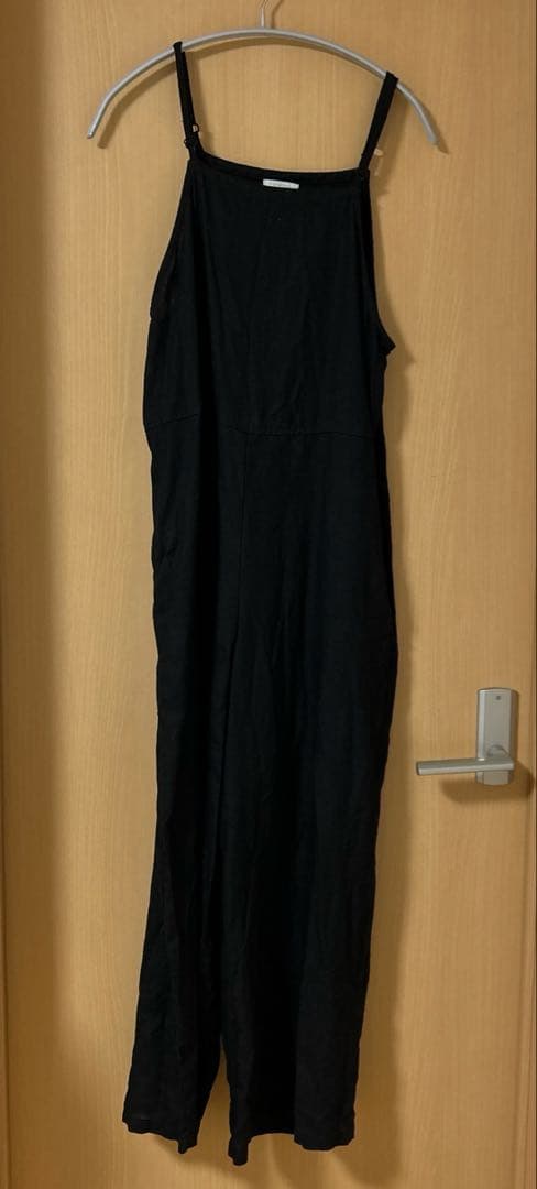 fog linen work マリ サロペット ブラック 2025 夏　美品