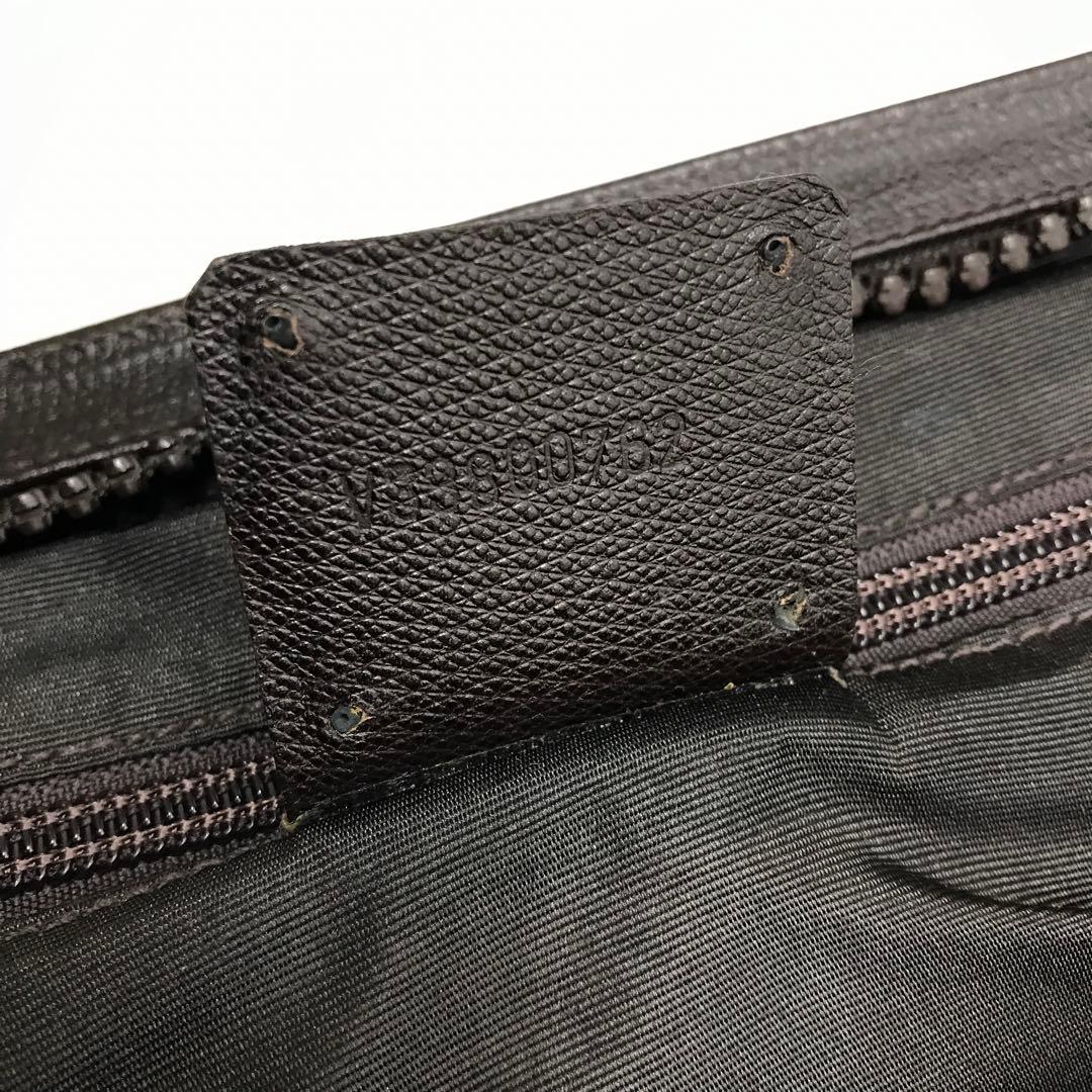 ☆美品☆TRUSSARDI ボストンバッグ ダークブラウン 大容量 旅行