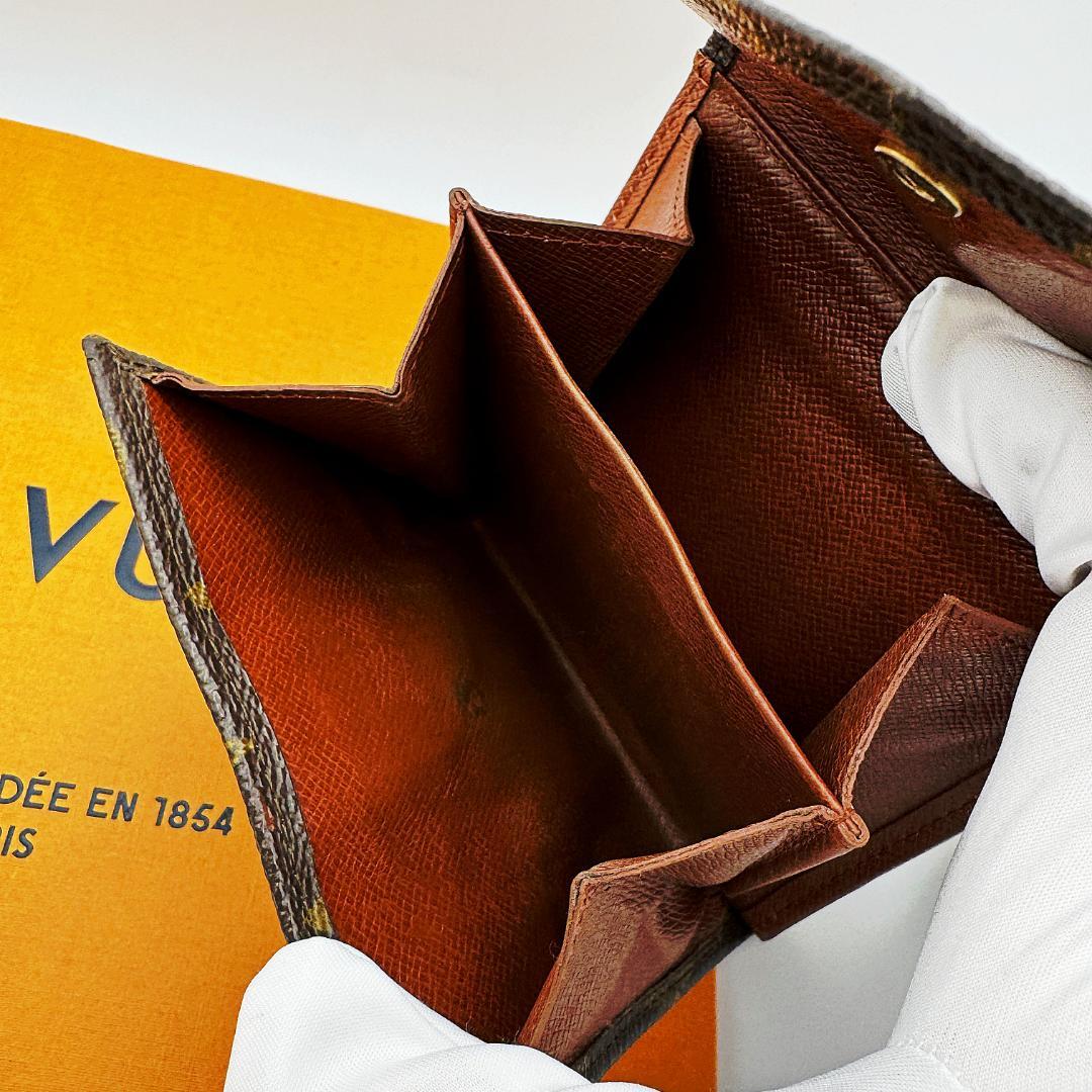 ルイヴィトン モノグラム ポルトモネビエ・カルトクレディ 二つ折り財布